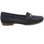 Lade das Bild in den Galerie-Viewer, Rieker Slipper/Kletthalbschuh luftdurchlässig (durchbrochenes/geflochtenes Obermaterial)
