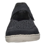 Lade das Bild in den Galerie-Viewer, Rieker Slipper/Kletthalbschuh luftdurchlässig (durchbrochenes/geflochtenes Obermaterial)
