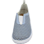 Lade das Bild in den Galerie-Viewer, Rieker Slipper/Kletthalbschuh luftdurchlässig (durchbrochenes/geflochtenes Obermaterial)
