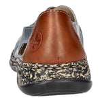 Lade das Bild in den Galerie-Viewer, Rieker Slipper/Kletthalbschuh luftdurchlässig (durchbrochenes/geflochtenes Obermaterial)
