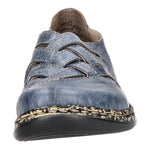 Lade das Bild in den Galerie-Viewer, Rieker Slipper/Kletthalbschuh luftdurchlässig (durchbrochenes/geflochtenes Obermaterial)
