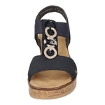 Lade das Bild in den Galerie-Viewer, Rieker Sandalette ab 50mm Absatz

