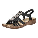 Lade das Bild in den Galerie-Viewer, Rieker Sportliche Sandalette bis 30mm Sohlenhöhe
