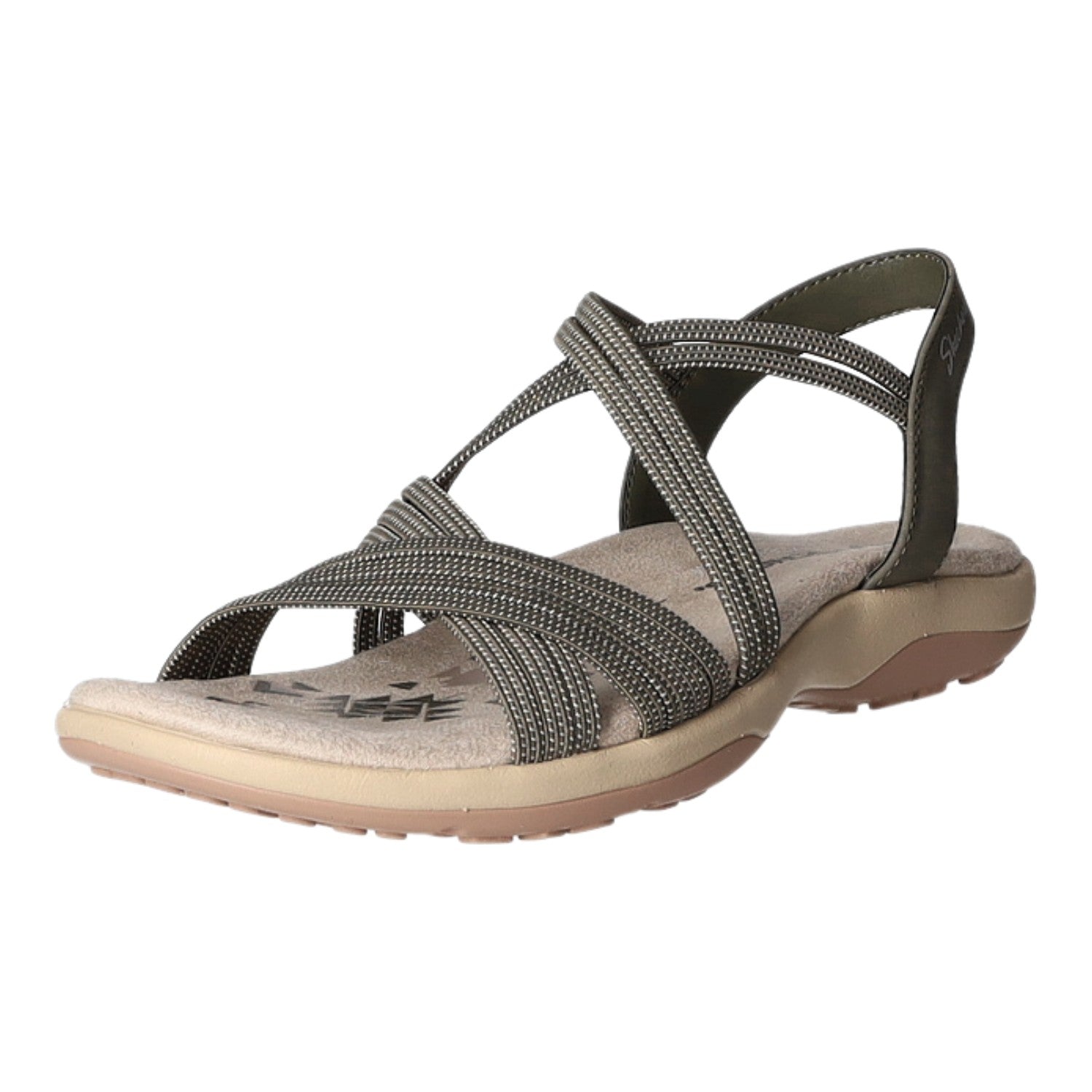 Skechers Sportliche Sandalette bis 30mm Sohlenhöhe REGGAE SLIM-TURN IT UP