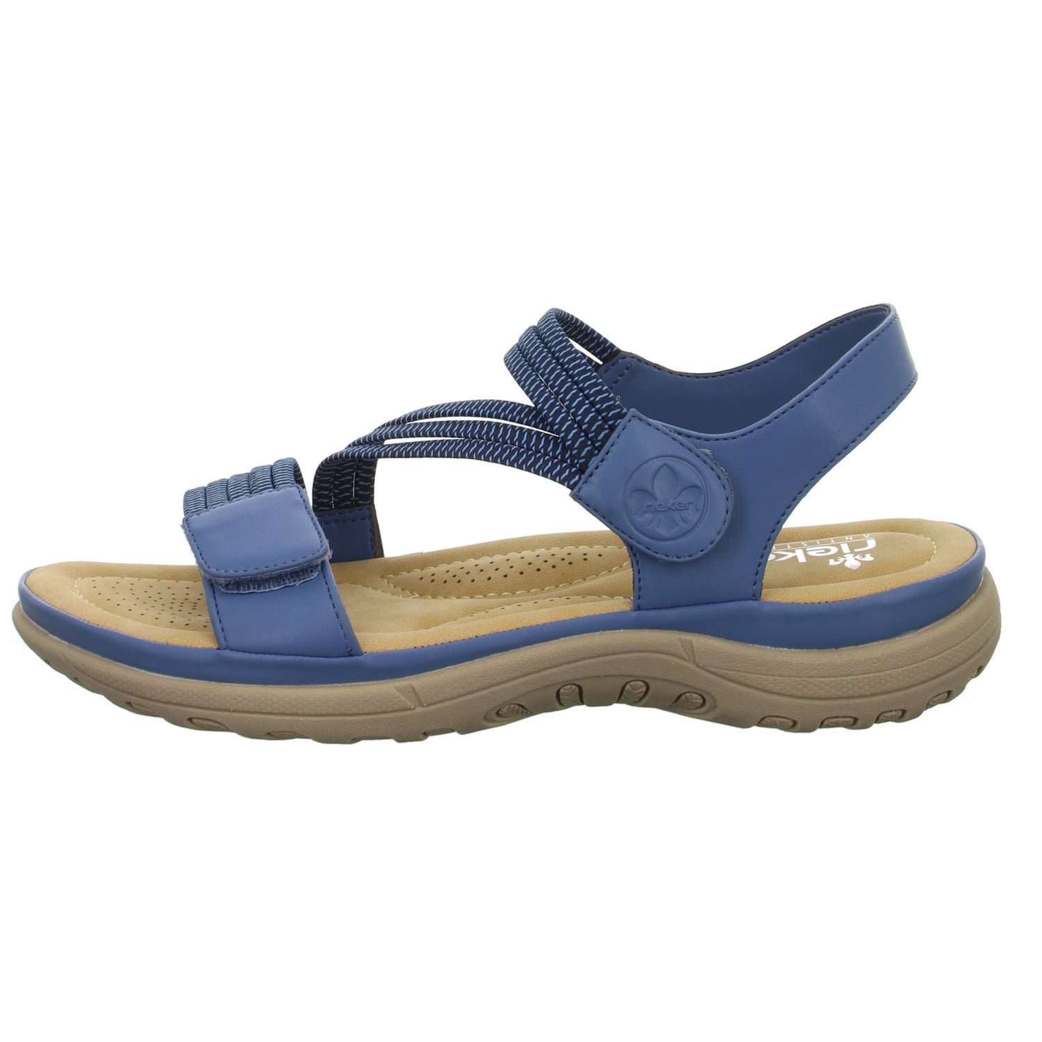 Rieker Sportliche Sandalette bis 30mm Sohlenhöhe
