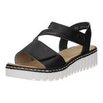 Lade das Bild in den Galerie-Viewer, Rieker Keil Sandalette ab 30mm Sohlenhöhe
