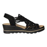 Lade das Bild in den Galerie-Viewer, Rieker Keil Sandalette ab 30mm Sohlenhöhe
