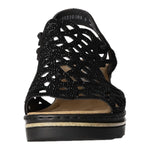 Lade das Bild in den Galerie-Viewer, Rieker Keil Sandalette ab 30mm Sohlenhöhe
