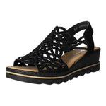 Lade das Bild in den Galerie-Viewer, Rieker Keil Sandalette ab 30mm Sohlenhöhe
