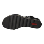 Lade das Bild in den Galerie-Viewer, Rieker Keil Sandalette ab 30mm Sohlenhöhe
