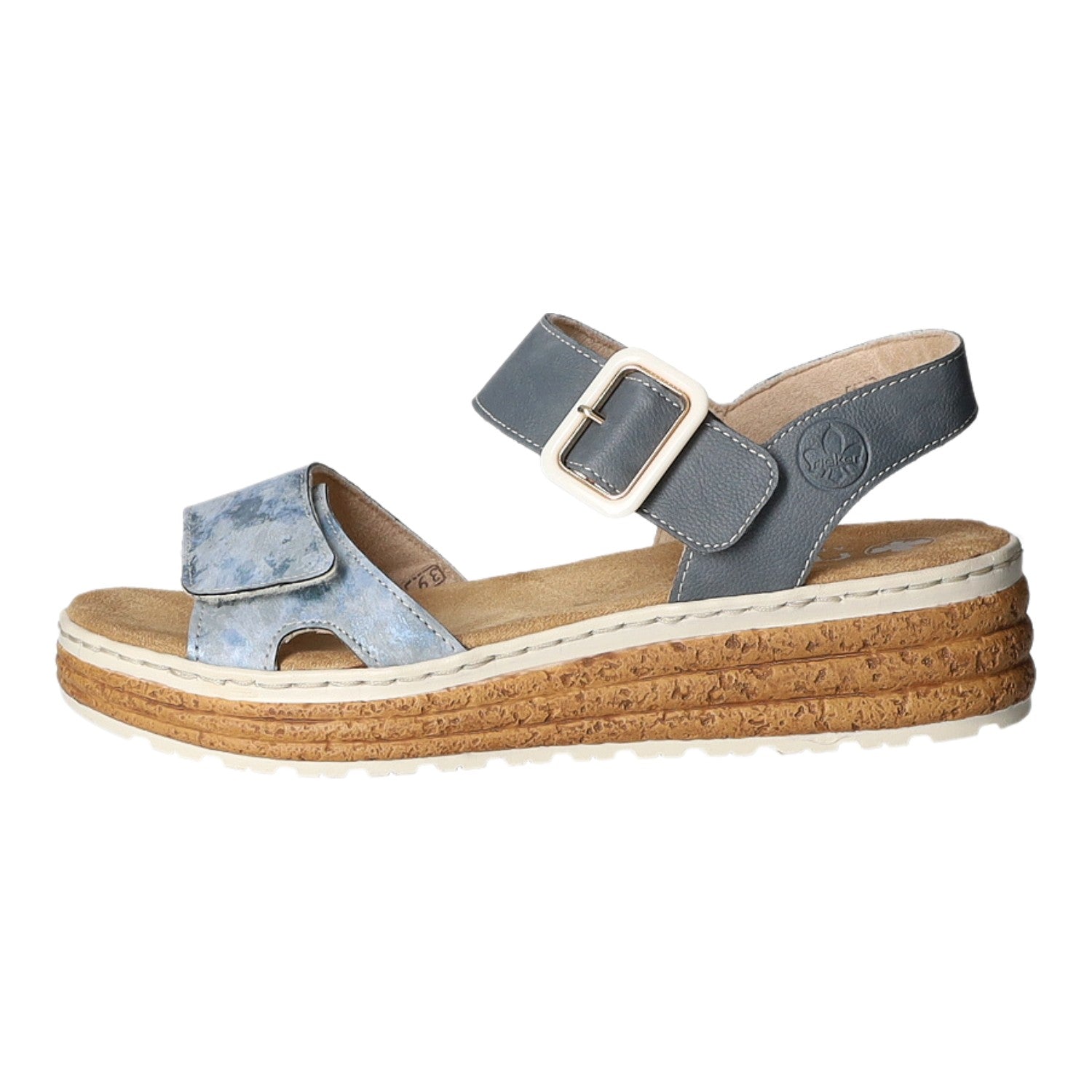 Rieker Keil Sandalette ab 30mm Sohlenhöhe