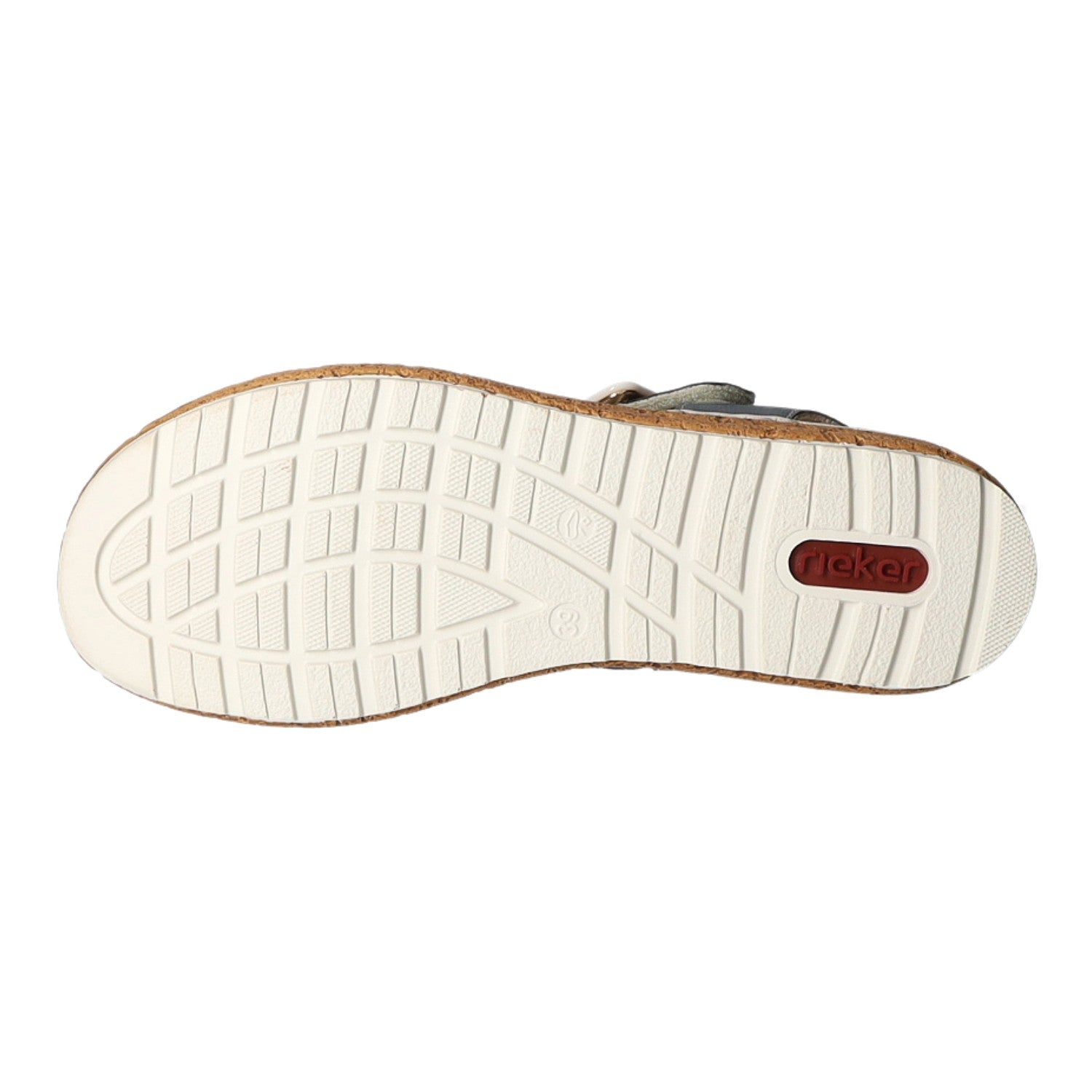 Rieker Keil Sandalette ab 30mm Sohlenhöhe