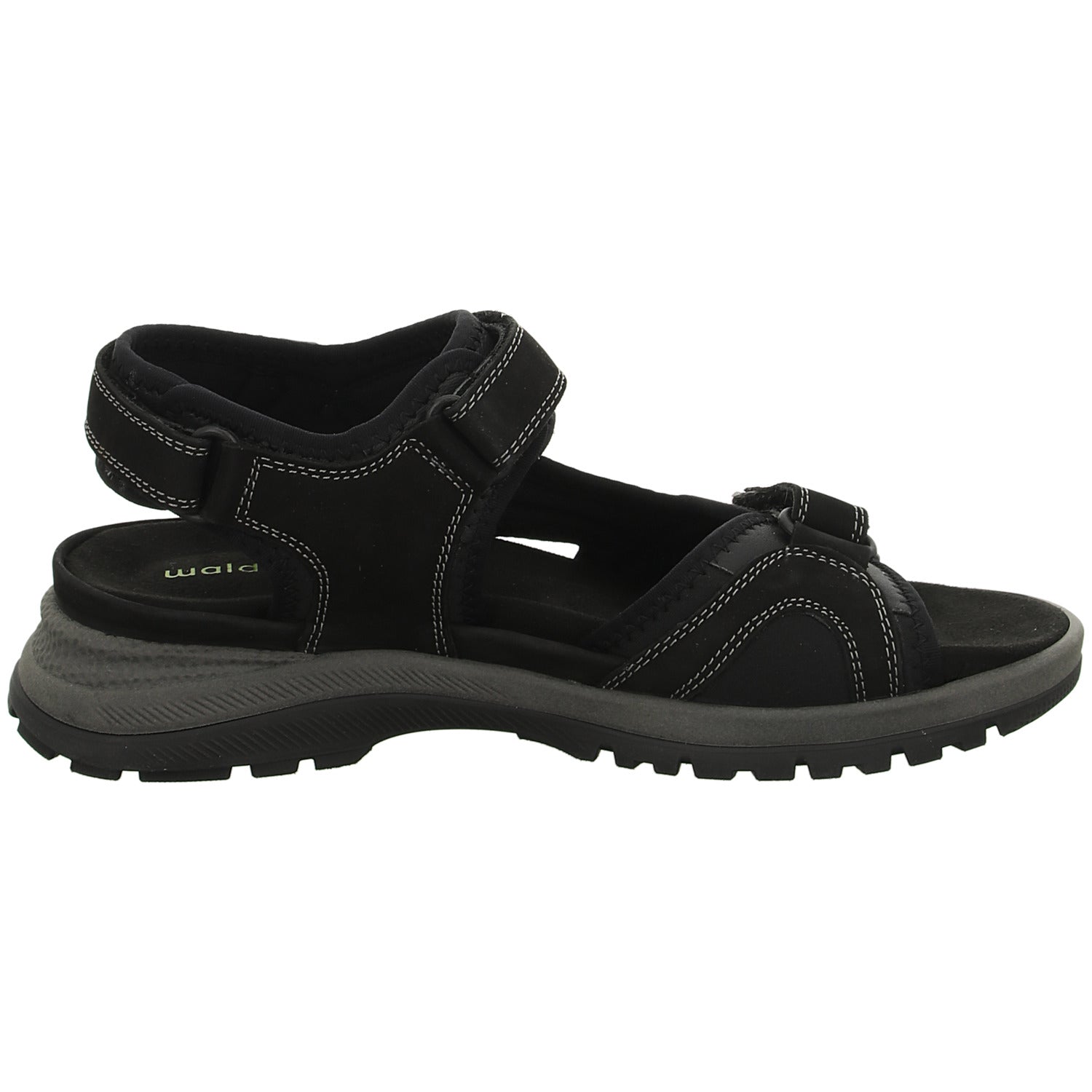 Waldläufer Sandalette mit Mehrweite bis 30mm Sohlenhöhe H-Sora