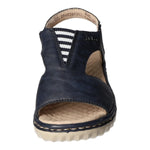 Lade das Bild in den Galerie-Viewer, Rieker Sandalette mit Mehrweite bis 30mm Sohlenhöhe
