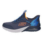 Lade das Bild in den Galerie-Viewer, Skechers Slipper/Kletthalbschuh (casual) Microspec Max-BRISK-STRIPE
