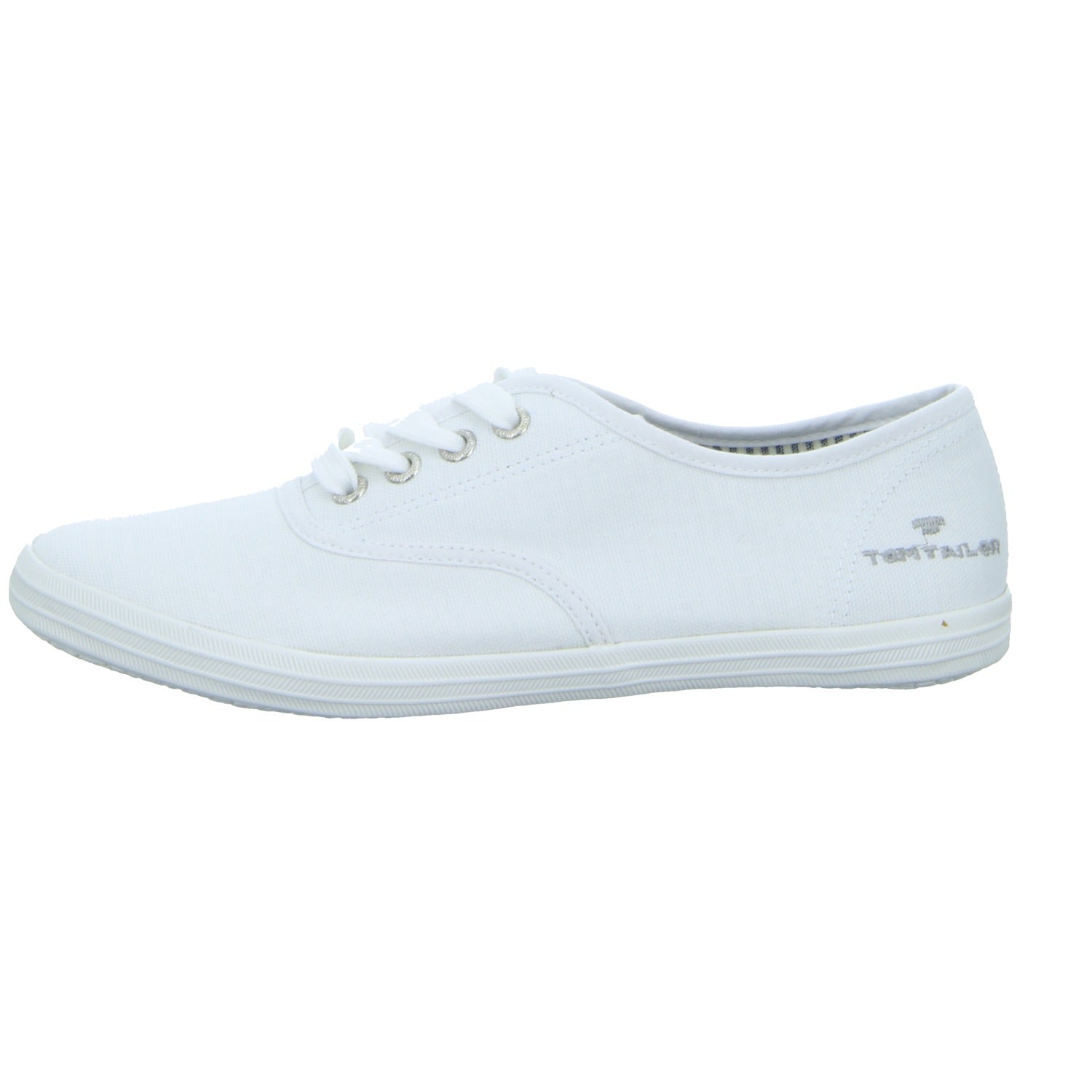 Tom Tailor Leinen Schnürhalbschuh