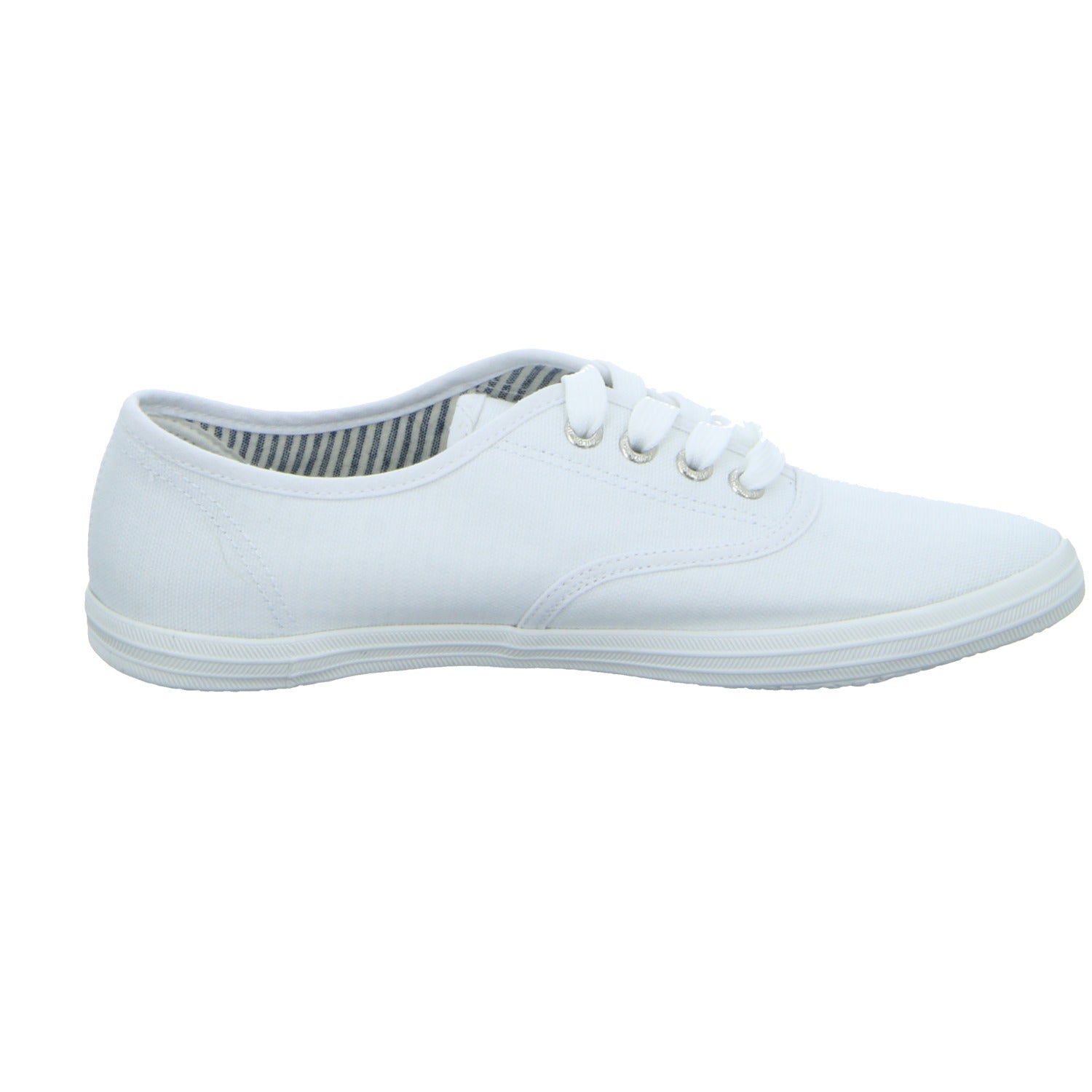 Tom Tailor Leinen Schnürhalbschuh