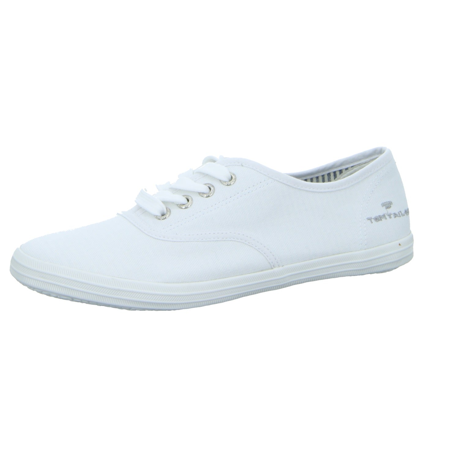 Tom Tailor Leinen Schnürhalbschuh