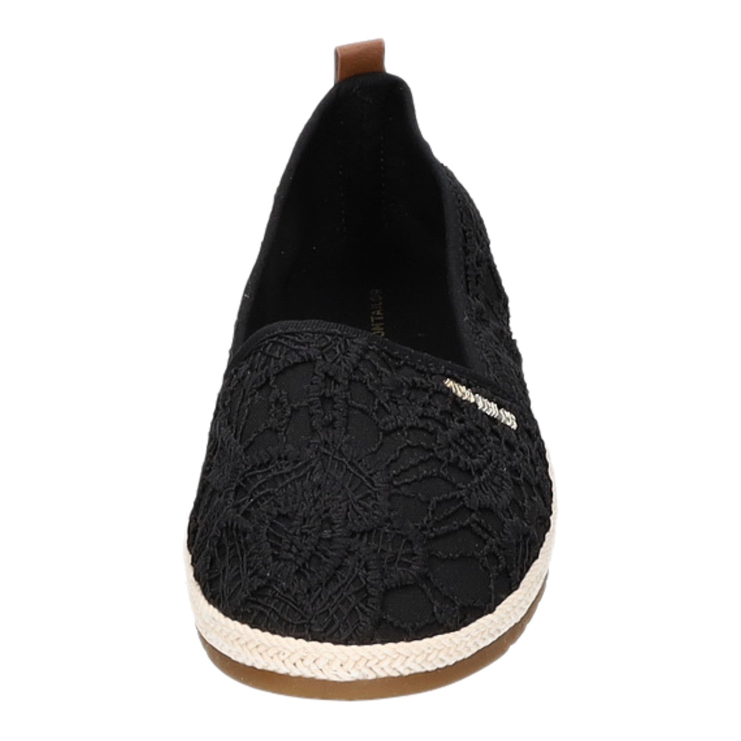 Tom Tailor Leinen Slipper/Kletthalbschuh