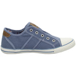 Lade das Bild in den Galerie-Viewer, MUSTANG Leinen Slipper/Kletthalbschuh
