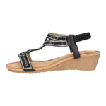 Lade das Bild in den Galerie-Viewer, SDS Keil Sandalette ab 30mm Sohlenhöhe
