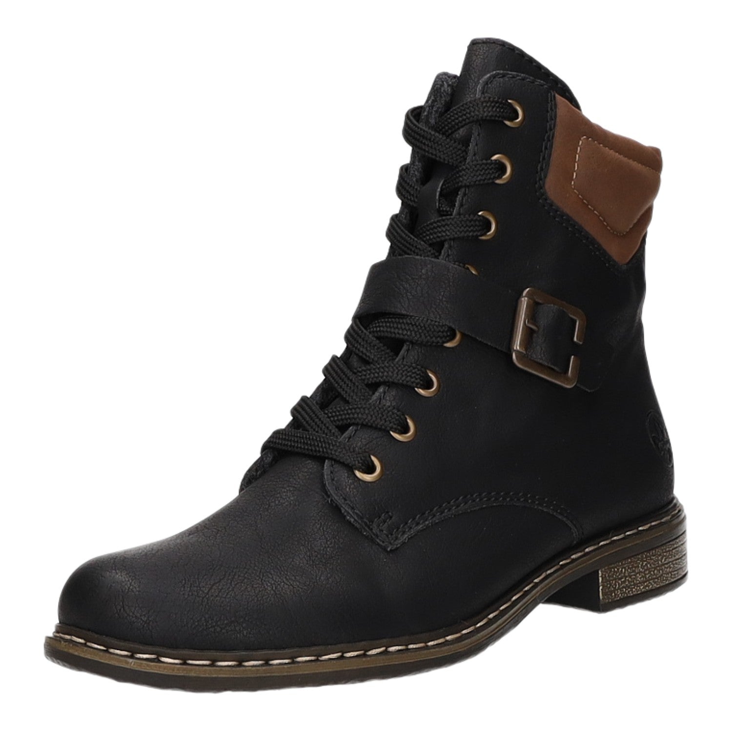 Rieker Schnürstiefelette Kaltfutter bis 35mm Absatz (casual)