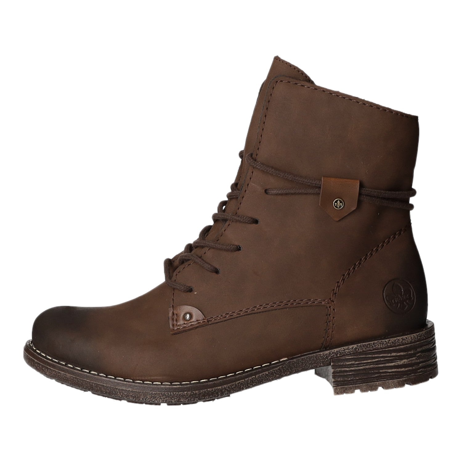 Rieker Schnürstiefelette Kaltfutter bis 35mm Absatz (casual)