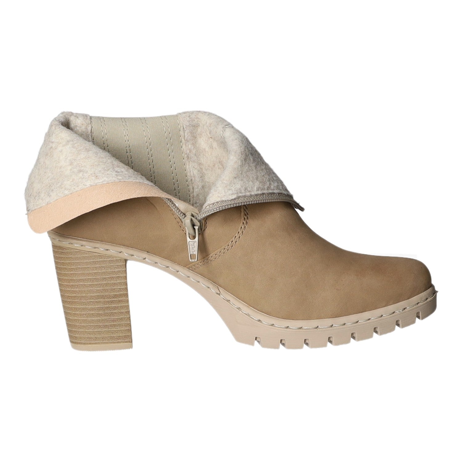 Rieker Schlupf-/Reißverschlußstiefelette Kaltfutter ab 35mm Absatz