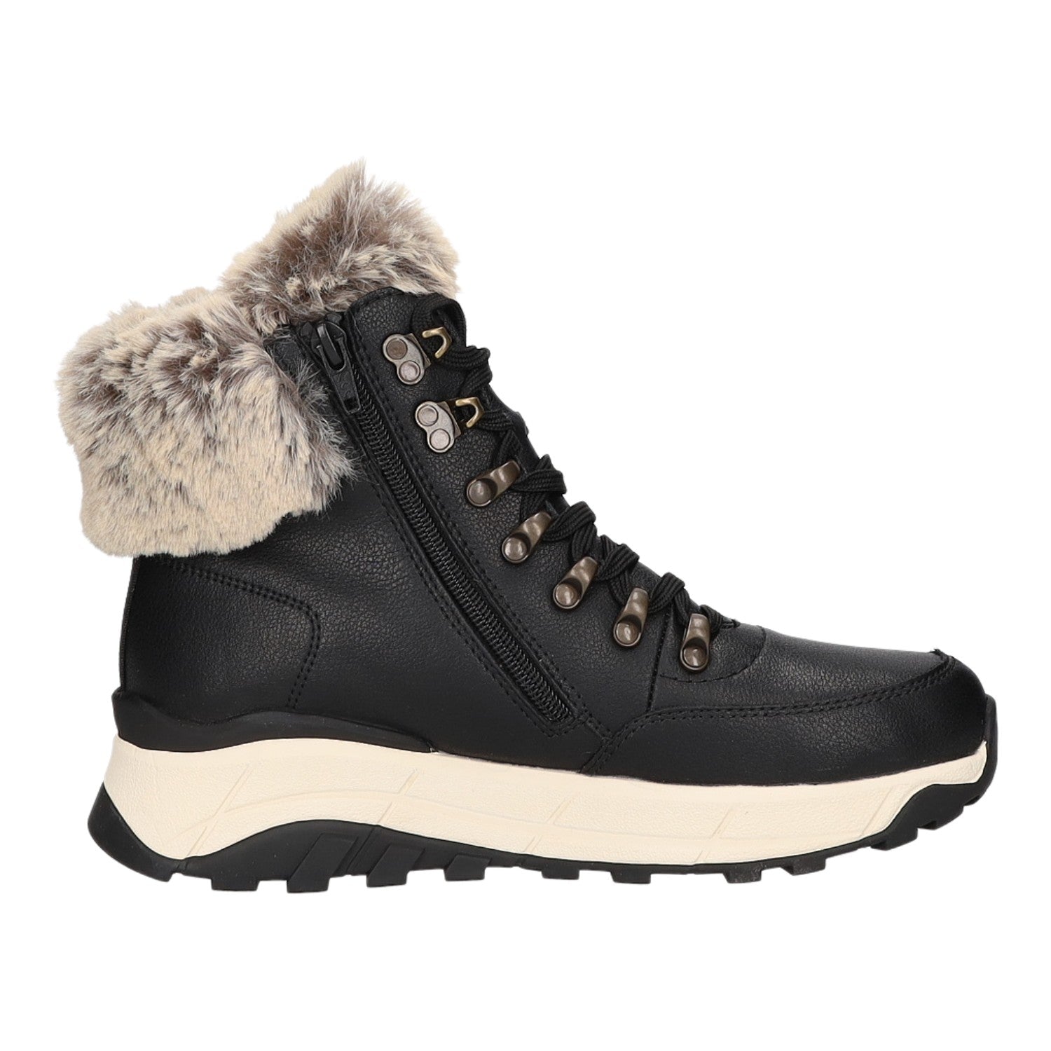 Rieker Schnürstiefelette Warmfutter bis 35mm Absatz (casual)