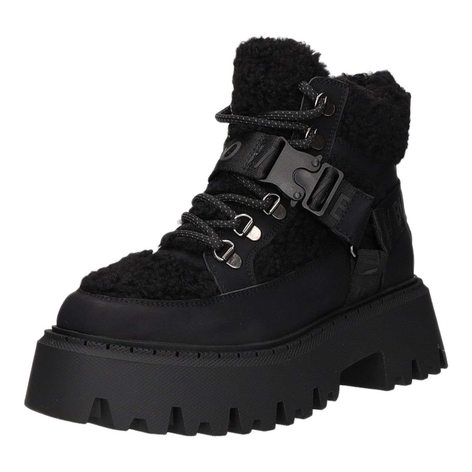 Buffalo Schnürstiefelette Warmfutter bis 35mm Absatz (casual) Aspen Com Mid Warm