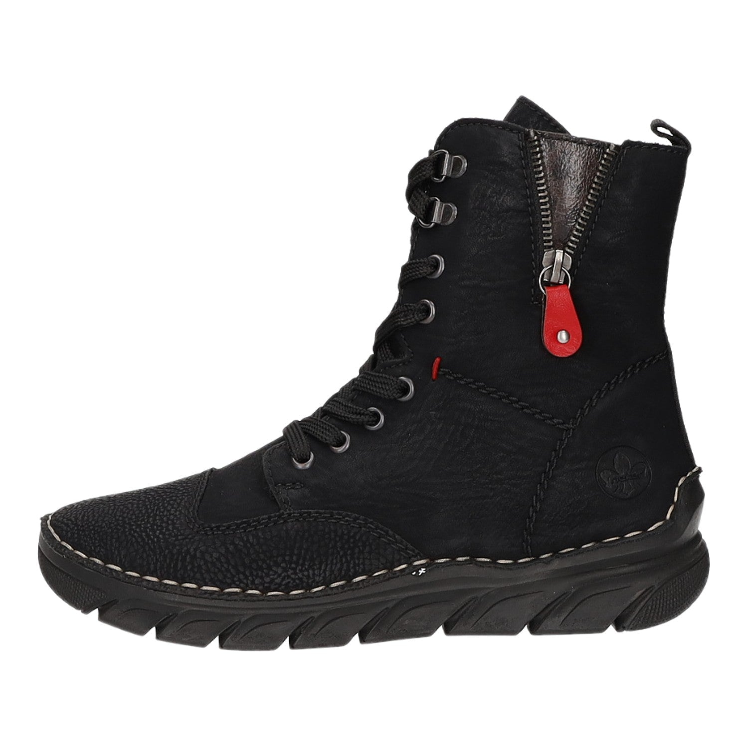 Rieker Schnürstiefelette Warmfutter bis 35mm Absatz (casual)