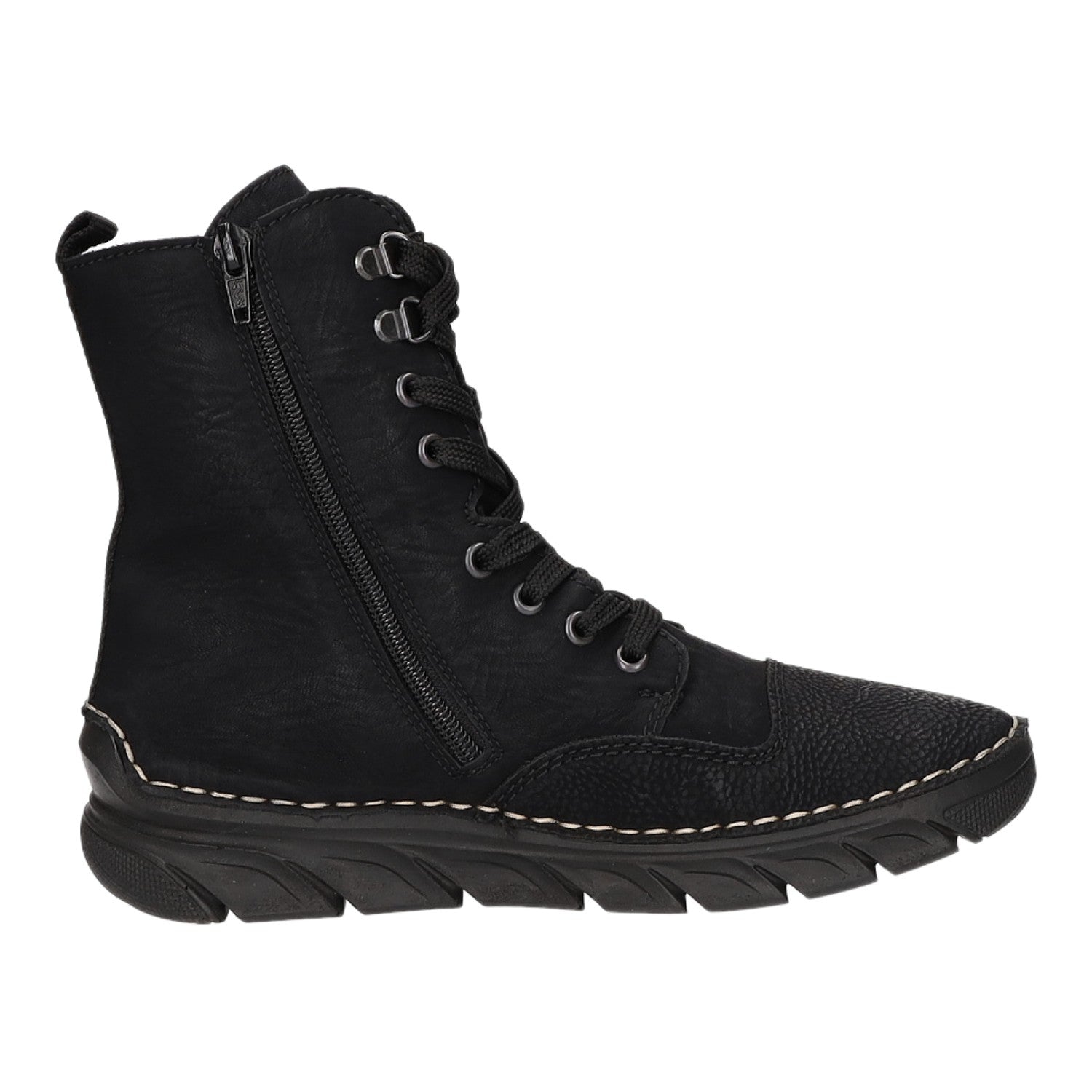 Rieker Schnürstiefelette Warmfutter bis 35mm Absatz (casual)