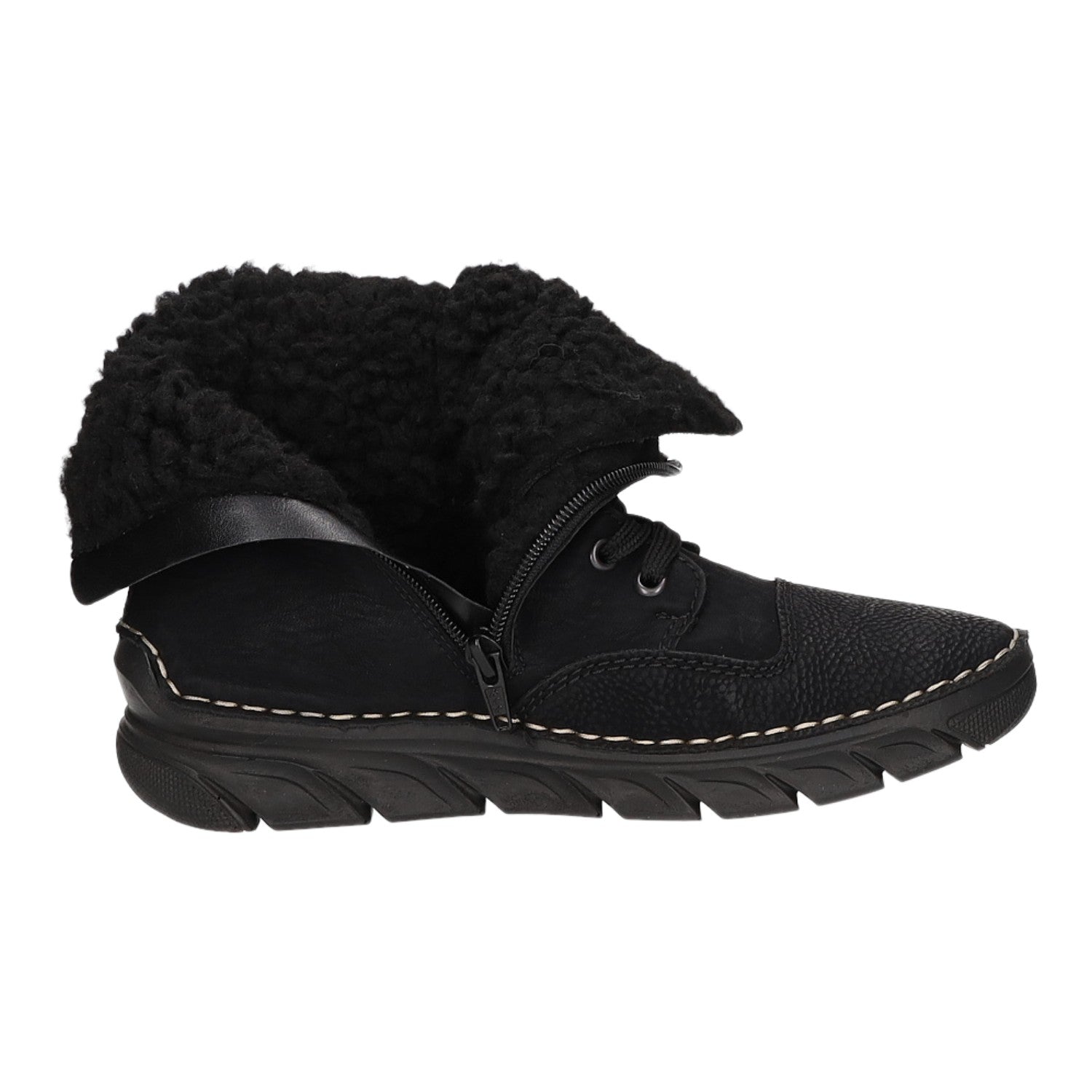 Rieker Schnürstiefelette Warmfutter bis 35mm Absatz (casual)