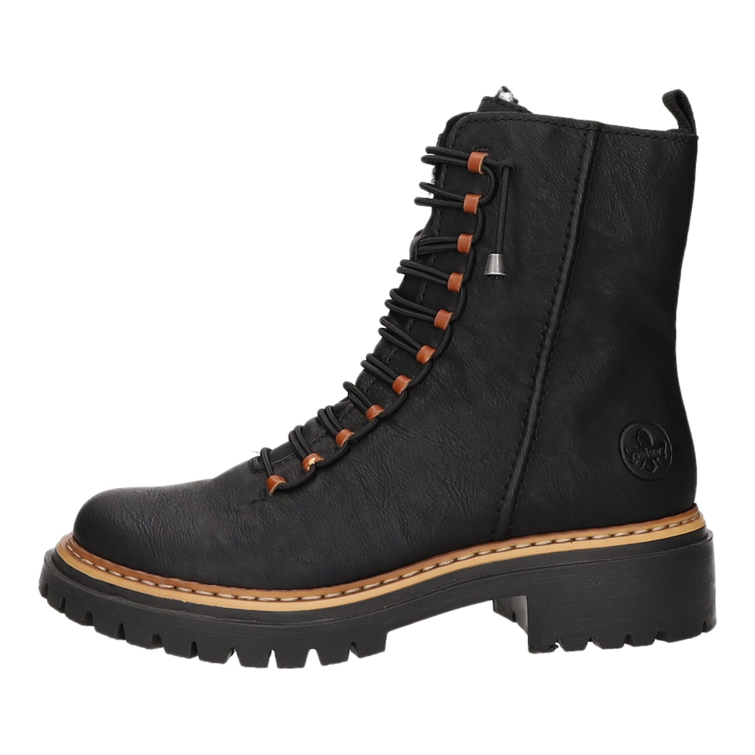 Rieker Schnürstiefelette Warmfutter bis 35mm Absatz (casual)