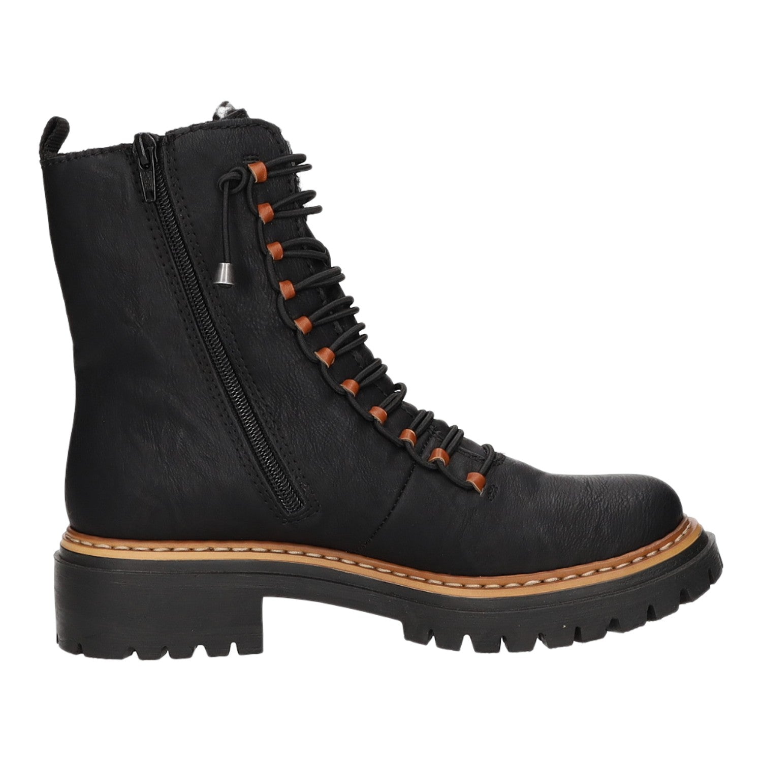 Rieker Schnürstiefelette Warmfutter bis 35mm Absatz (casual)