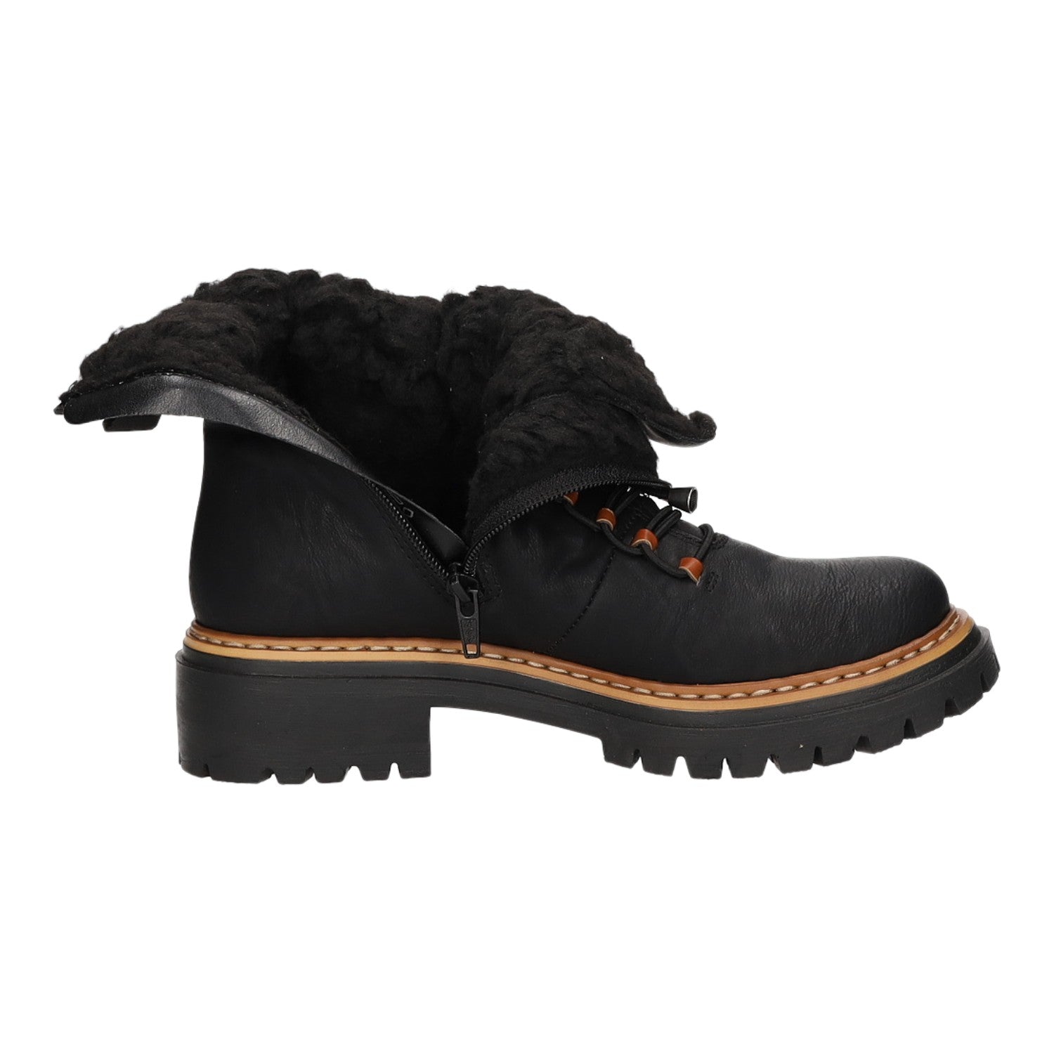 Rieker Schnürstiefelette Warmfutter bis 35mm Absatz (casual)