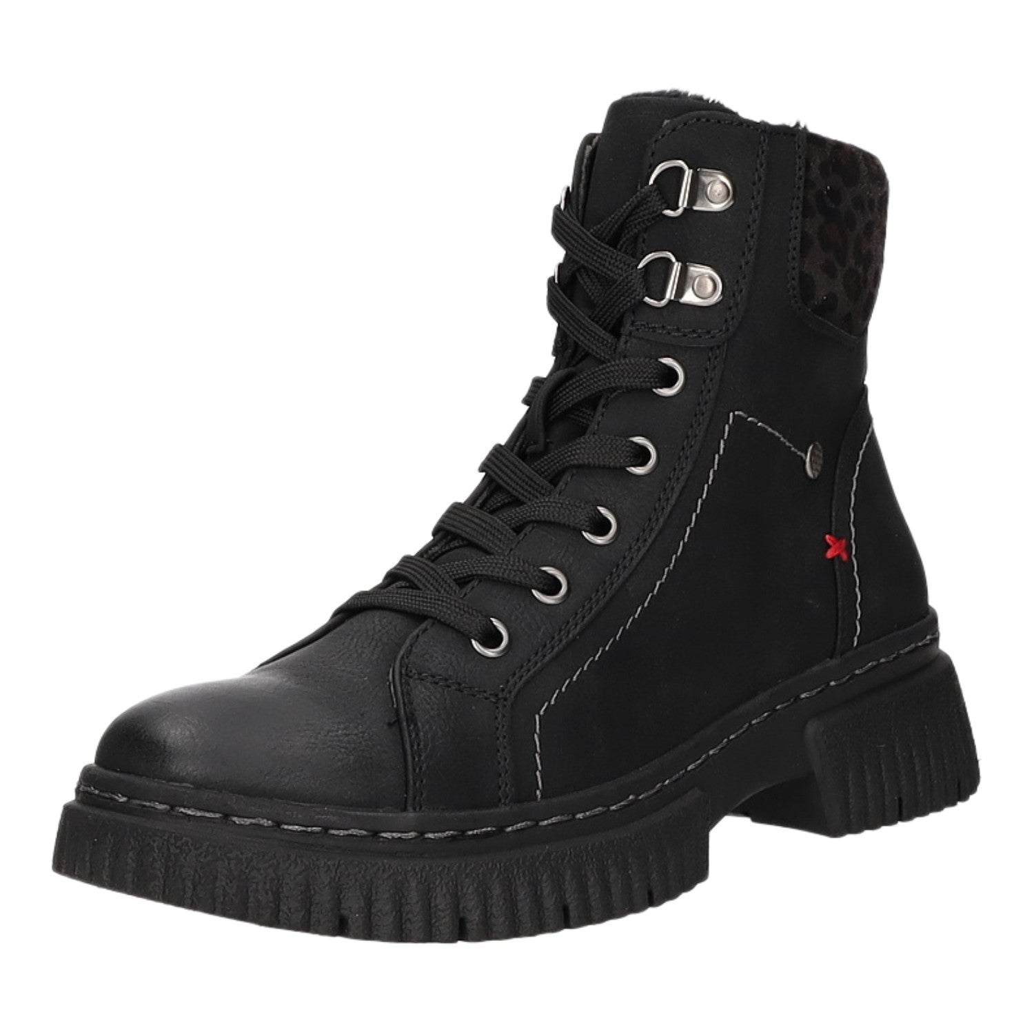 BOXX Schnürstiefelette Warmfutter bis 35mm Absatz (casual)