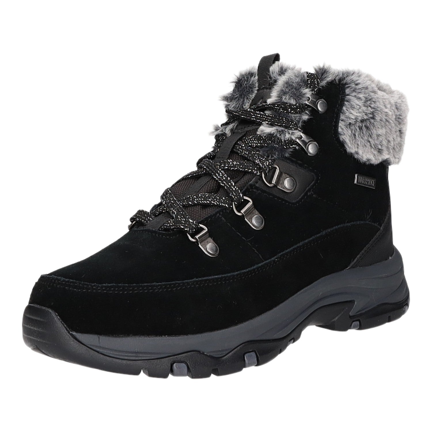 Skechers Schnürstiefelette Warmfutter bis 35mm Absatz (casual) Trego-Snow Worries