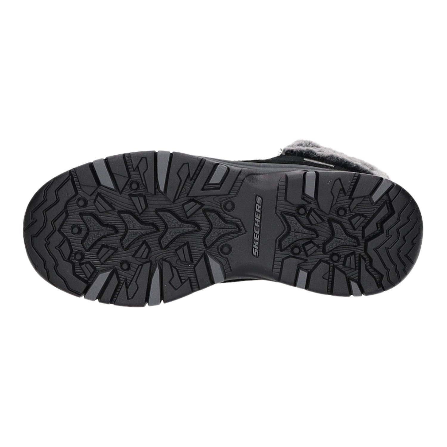 Skechers Schnürstiefelette Warmfutter bis 35mm Absatz (casual) Trego-Snow Worries