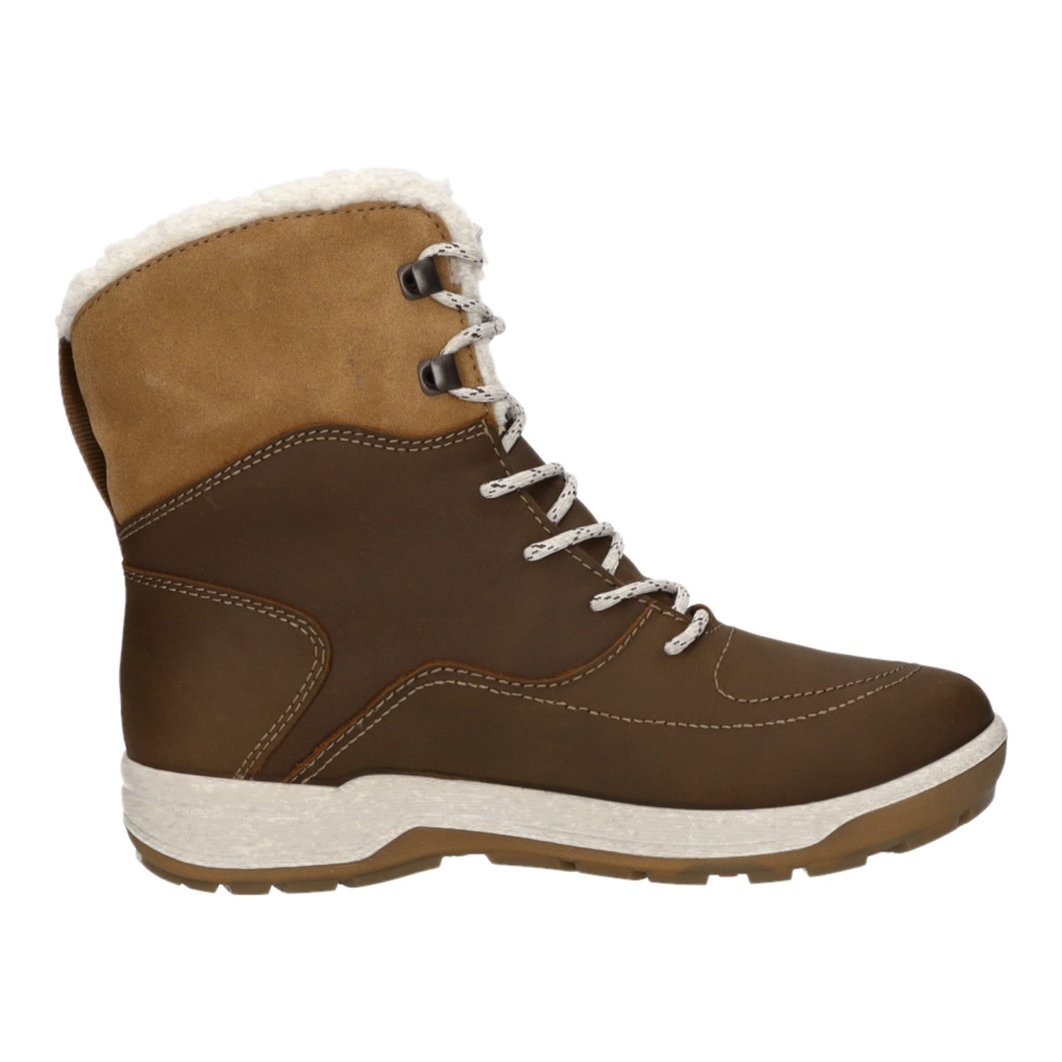 ecco Schnürstiefelette Warmfutter bis 35mm Absatz (casual) ECCO TRACE LITE