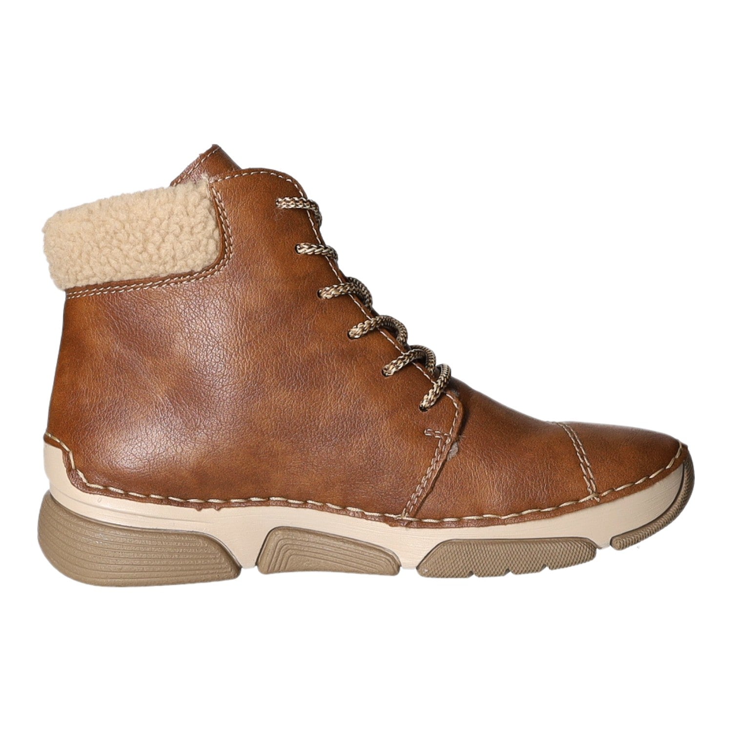 Rieker Schnürstiefelette Warmfutter bis 35mm Absatz (casual)