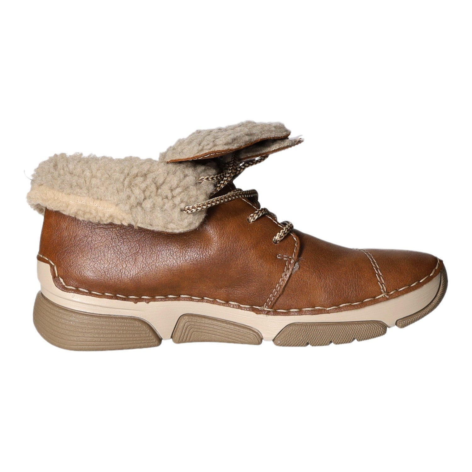 Rieker Schnürstiefelette Warmfutter bis 35mm Absatz (casual)
