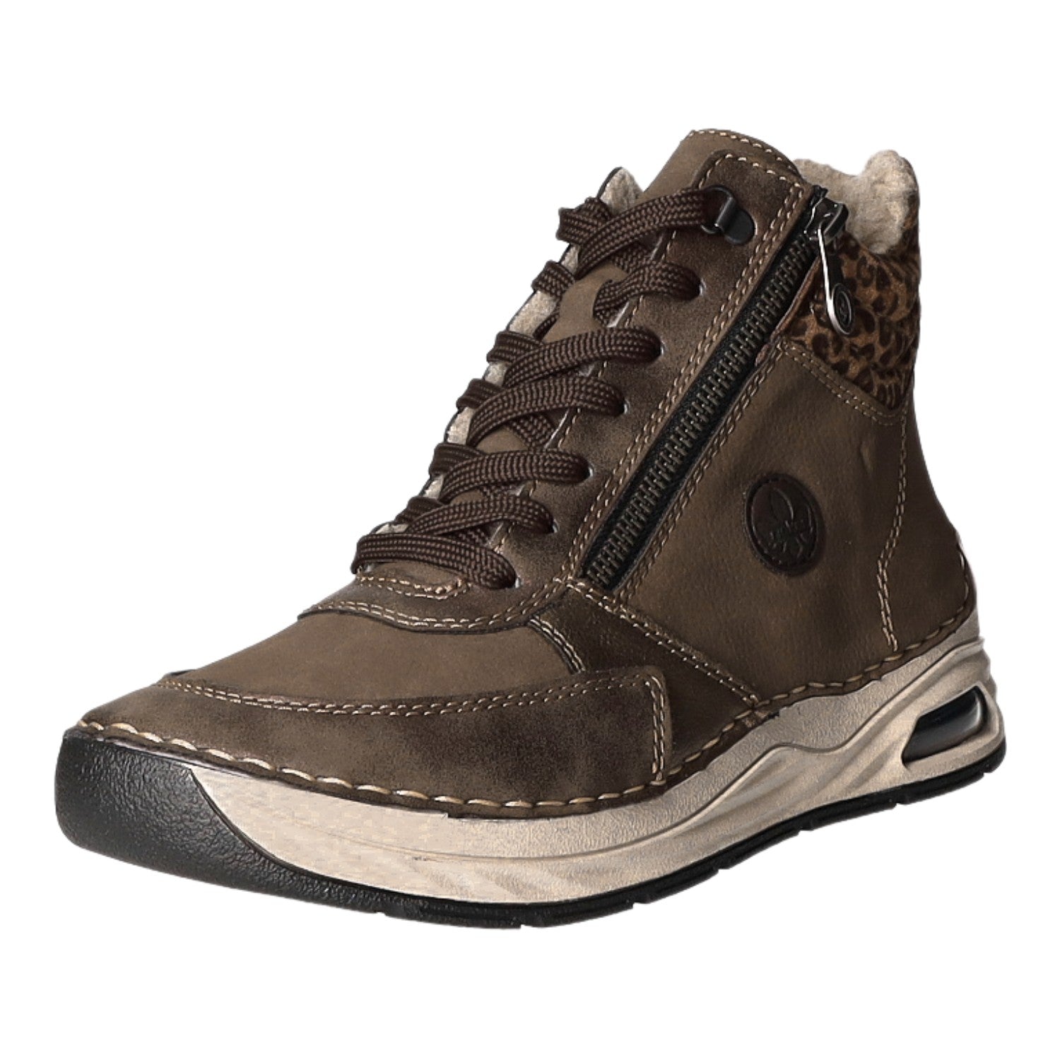 Rieker Schnürstiefelette Warmfutter bis 35mm Absatz (casual)