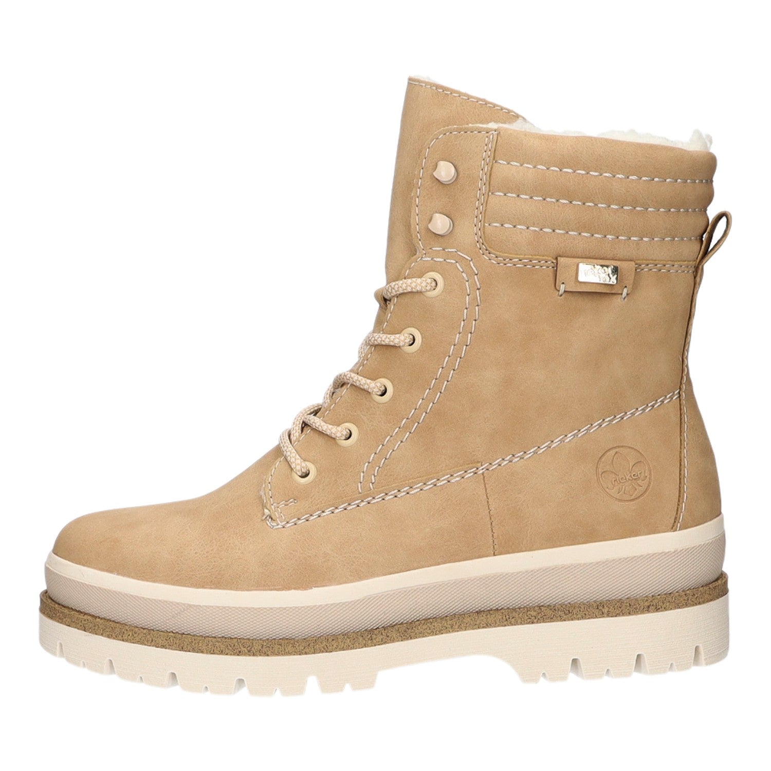 Rieker Schnürstiefelette Warmfutter bis 35mm Absatz (casual)