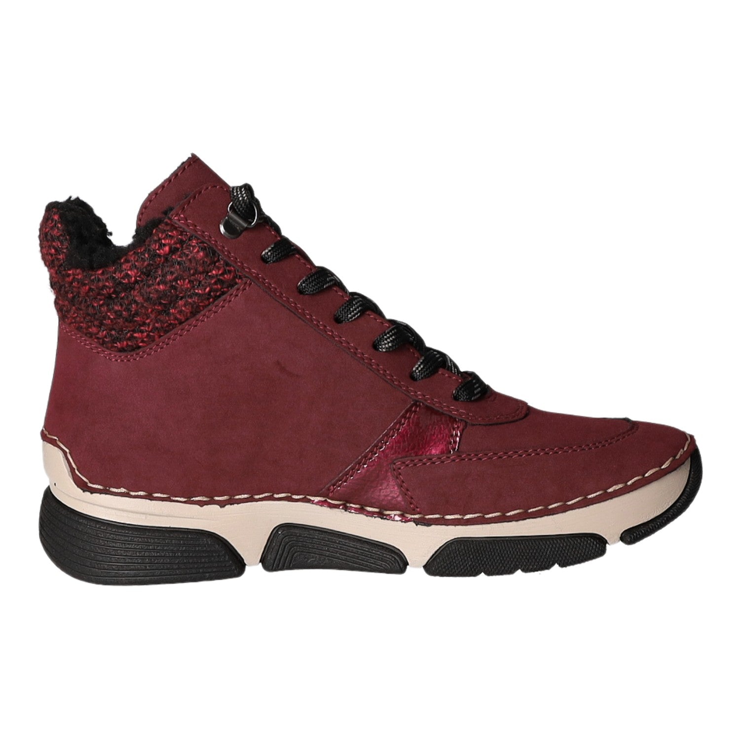 Rieker Schnürstiefelette Warmfutter bis 35mm Absatz (casual)