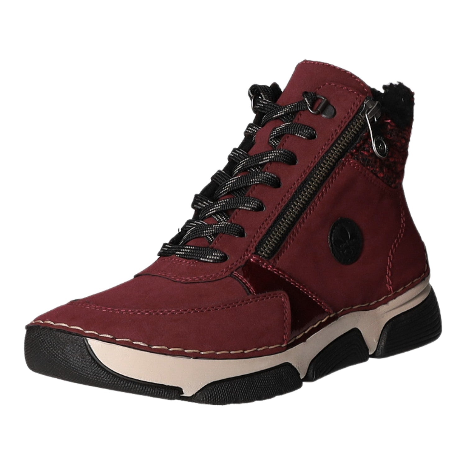 Rieker Schnürstiefelette Warmfutter bis 35mm Absatz (casual)