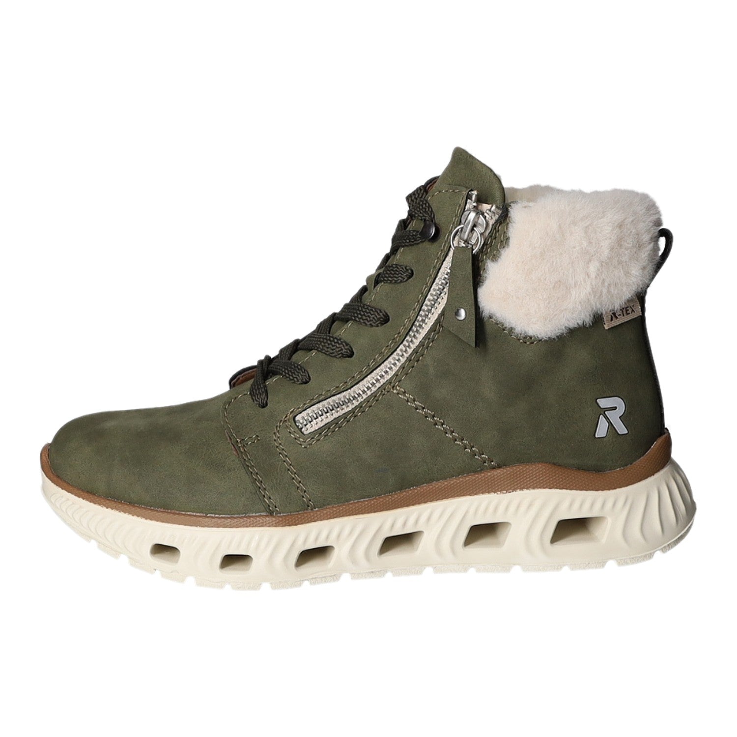 Rieker Schnürstiefelette Warmfutter bis 35mm Absatz (casual)