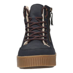 Lade das Bild in den Galerie-Viewer, Rieker Schnürstiefelette Warmfutter bis 35mm Absatz (casual)
