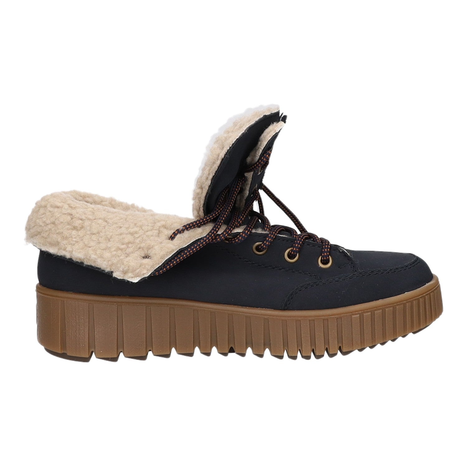 Rieker Schnürstiefelette Warmfutter bis 35mm Absatz (casual)