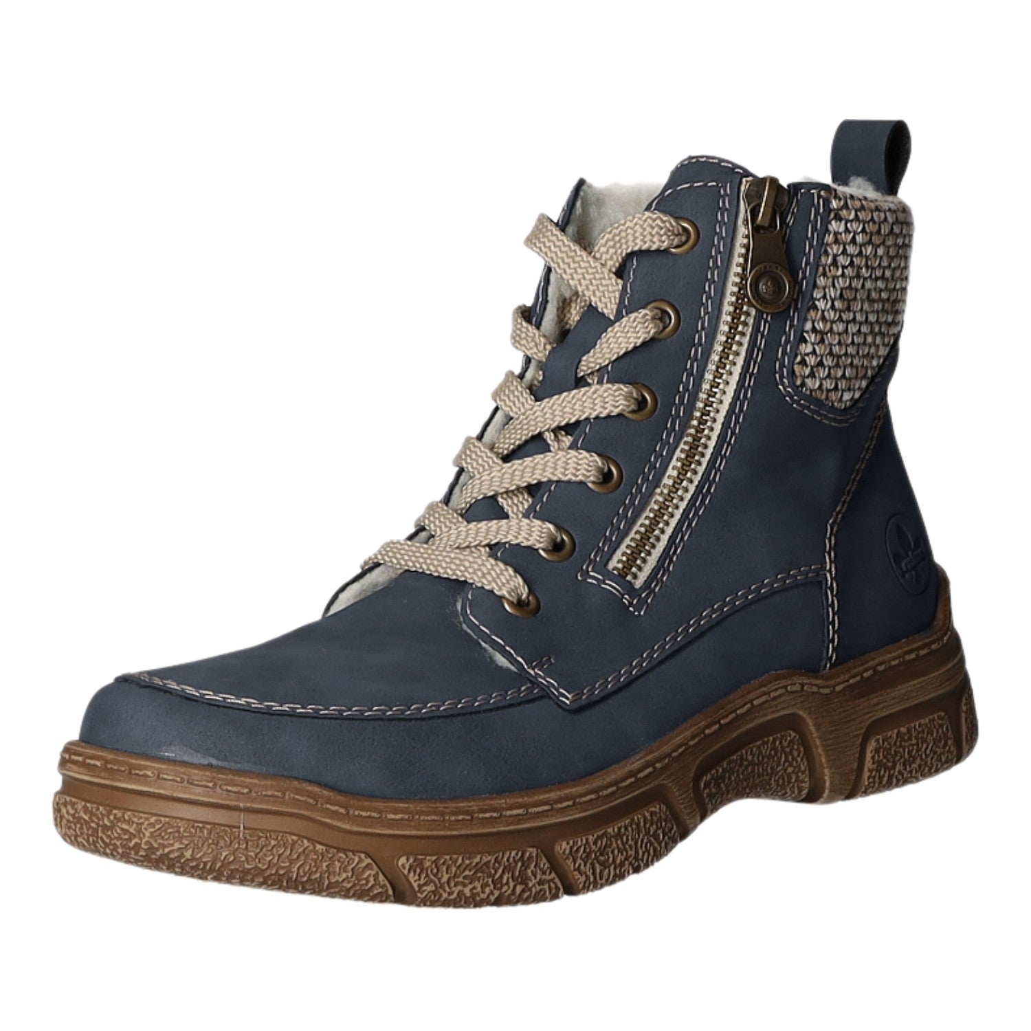 Rieker Schnürstiefelette Warmfutter bis 35mm Absatz (casual)